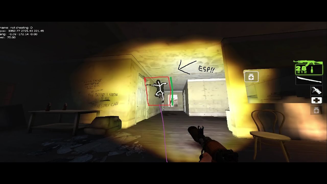 l4d2 versus but i have ms paint wallhacks