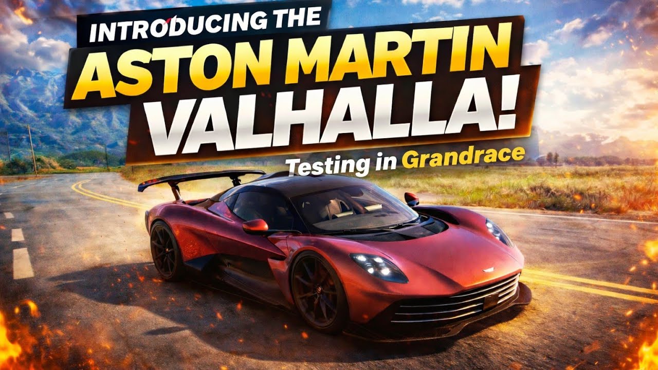 INTRODUCING THE NEW ASTON MARTIN VALHALLA | THE CREW MOTORFEST 