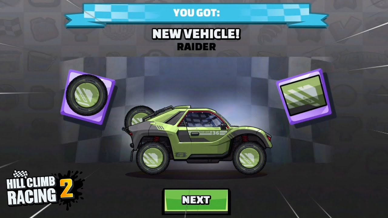 📢 I GOT NEW VEHICLE RAIDER !!! - Hill Climb Racing 2
