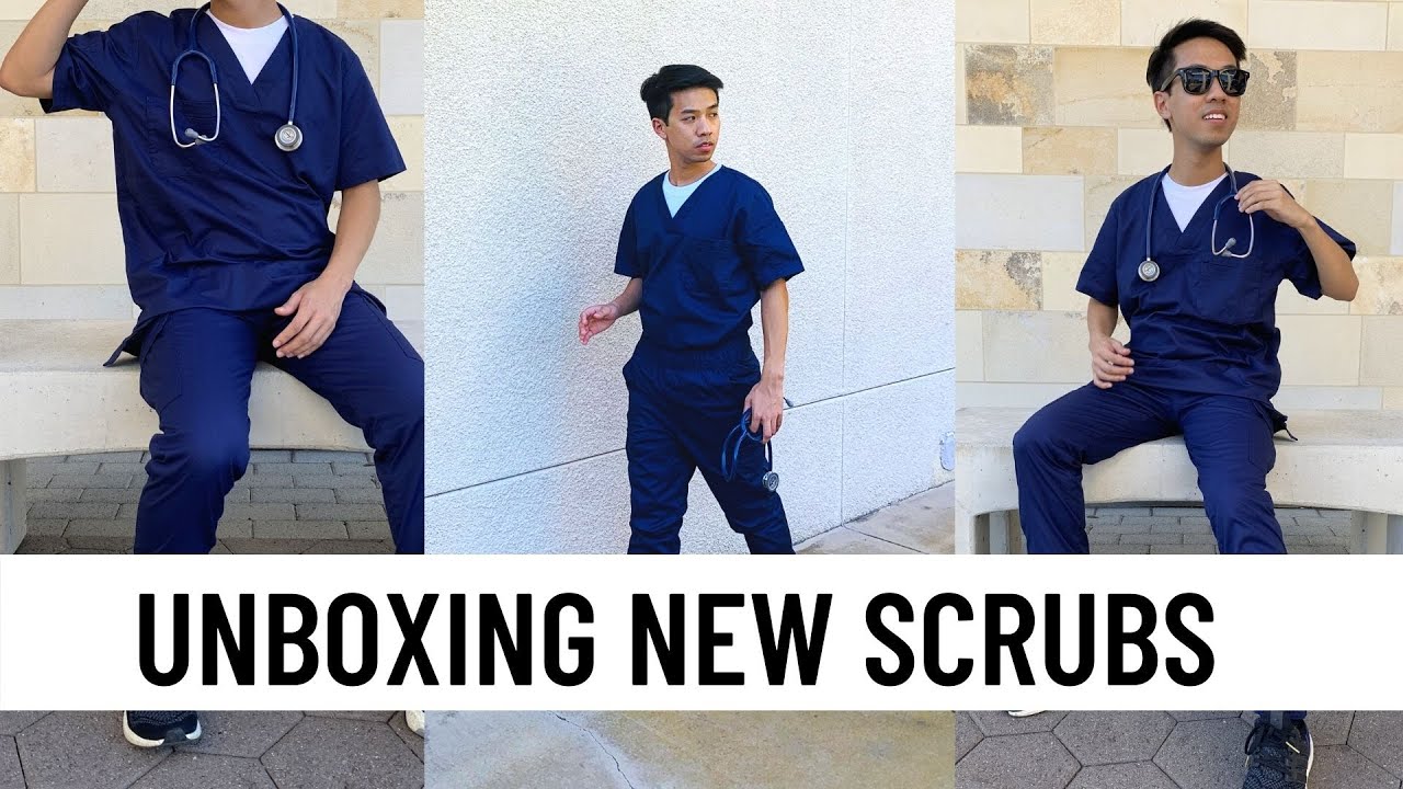 UNBOXING SCRUBS FROM UNIFORM ADVANTAGE | NGUYENER