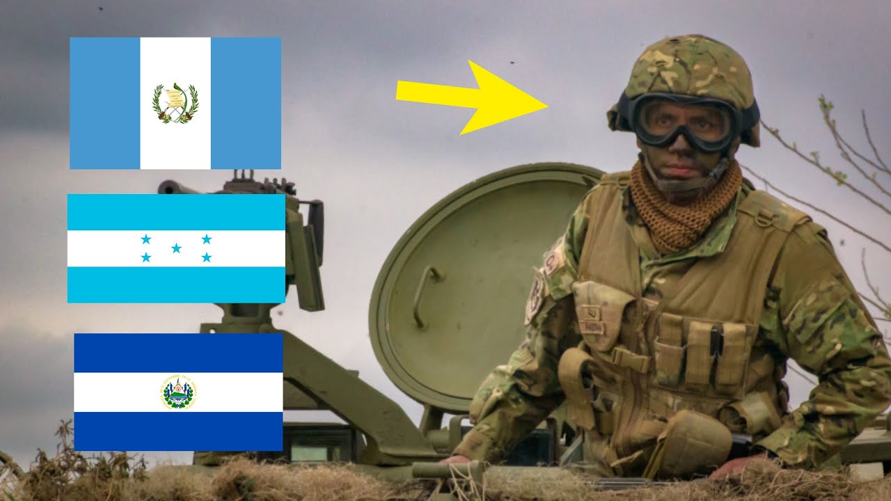 COMPARACIÓN MILITAR: Honduras vs EL SALVADOR vs Guatemala - Paises del Triángulo Norte