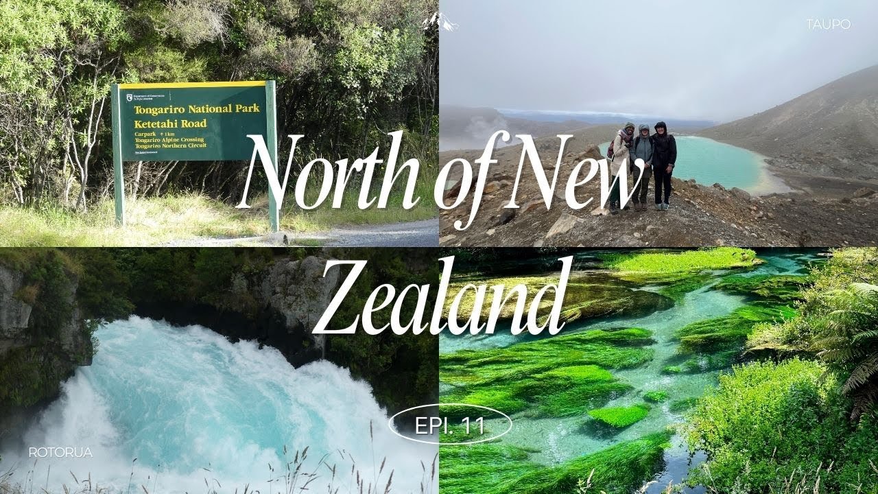 Au pair vlog n°11 // Travel around the North Island (Taupo, Rotorua, Tongariro) | NEW ZEALAND