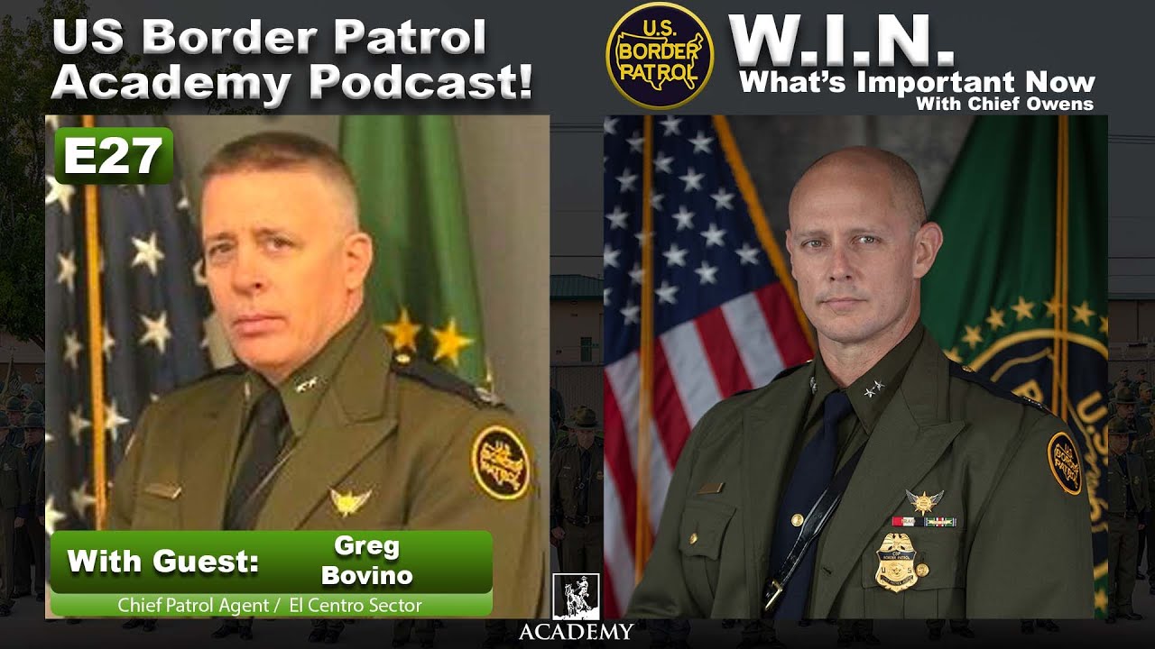 USBP - W.I.N. E27: Gregory K. Bovino