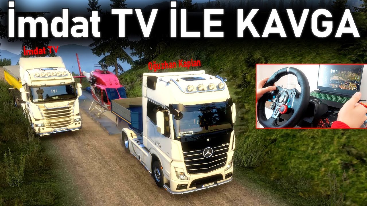 @imdatTV GER&Ccedil;EK Y&Uuml;Z&Uuml; ! K&Uuml;ST&Uuml;M M&Uuml; ? ETS 2 MP MOD Logitech G29