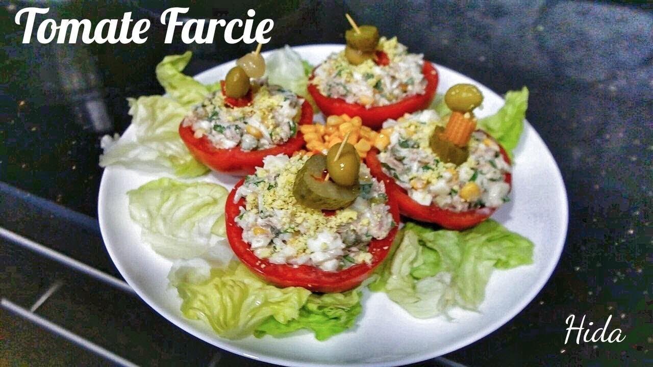 Tomate farcie l سلطة الطماطم