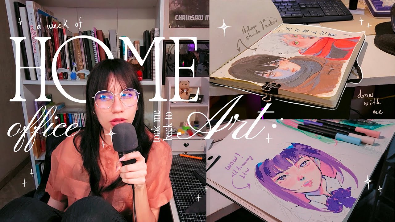 Una semana de &deg;˖✦HOME OFFICE✦.&deg; me regres&oacute; al arte // sour.c.andy