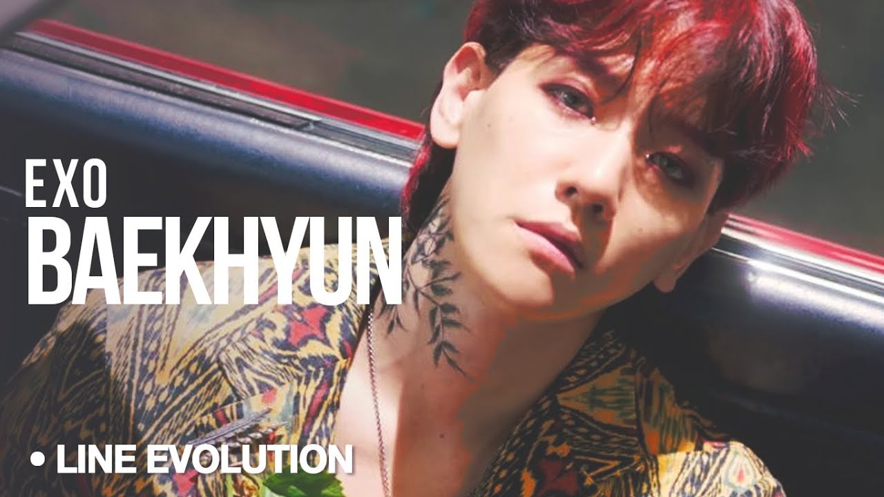 BAEKHYUN (EXO) - Line Evolution (2012 - 2017)