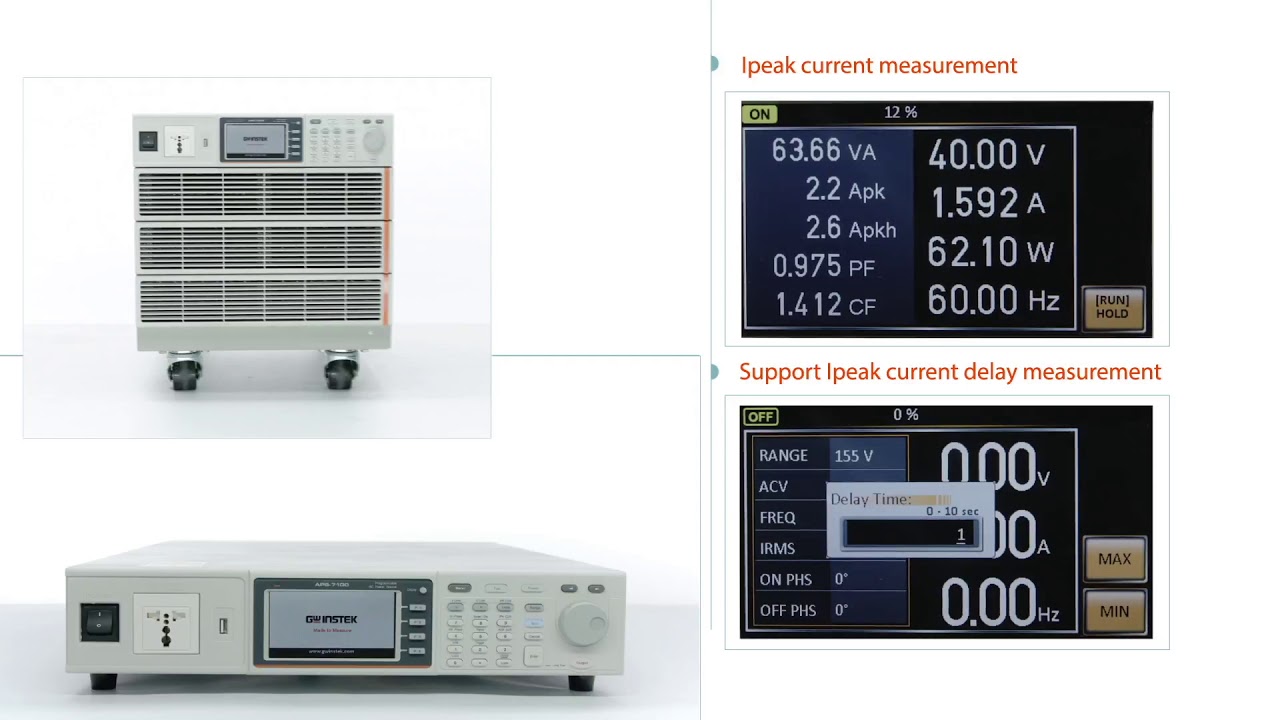 GW Instek APS 7000 Series Programmable Linear AC Power Source