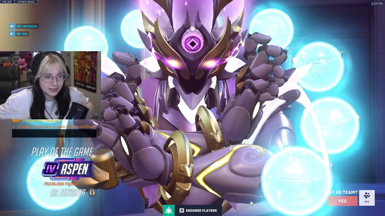 New Season 16 - Aspen Zenyatta Season 16 Overwatch 2 Gameplay