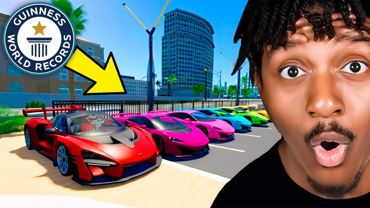 I Accidently Hosted The WORLDS BIGGEST Car Meet In Driving Empire!