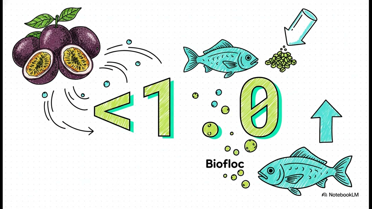 Markisa vs Molase. Mana yang lebih baik? Untuk pertumbuhan ikan nila pada sistem bioflok