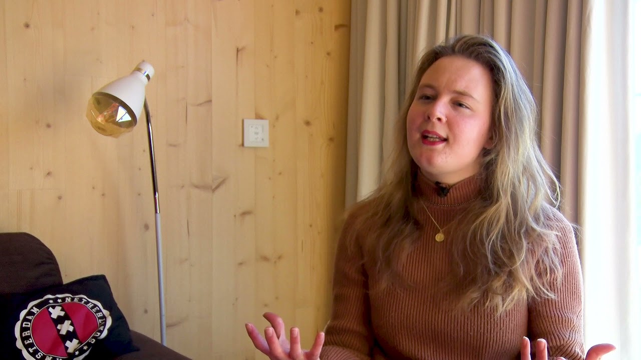 Annelotte woont in sociale huurwoning van hout: 