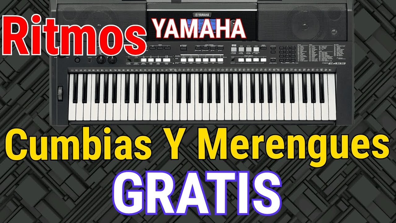 Excelentes Ritmos De CUMBIA y MERENGUE Para YAMAHA -  Diferentes Series