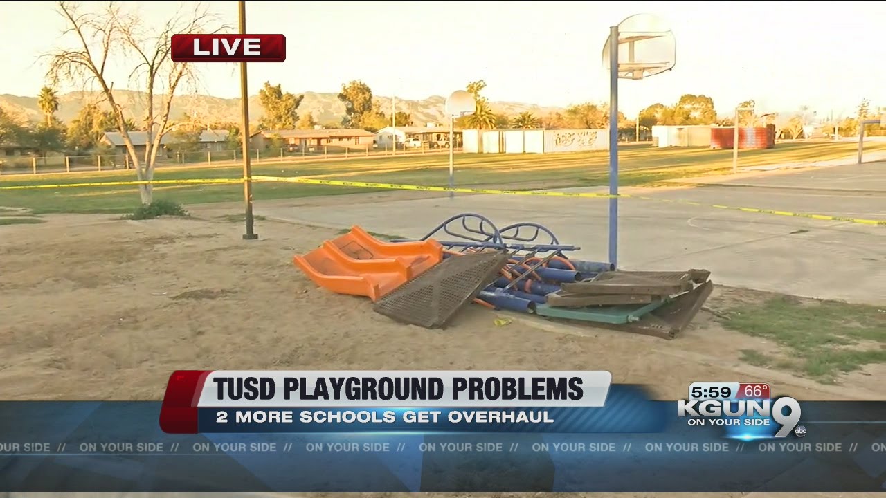 Even more unsafe playground sets removed at TUSD schools