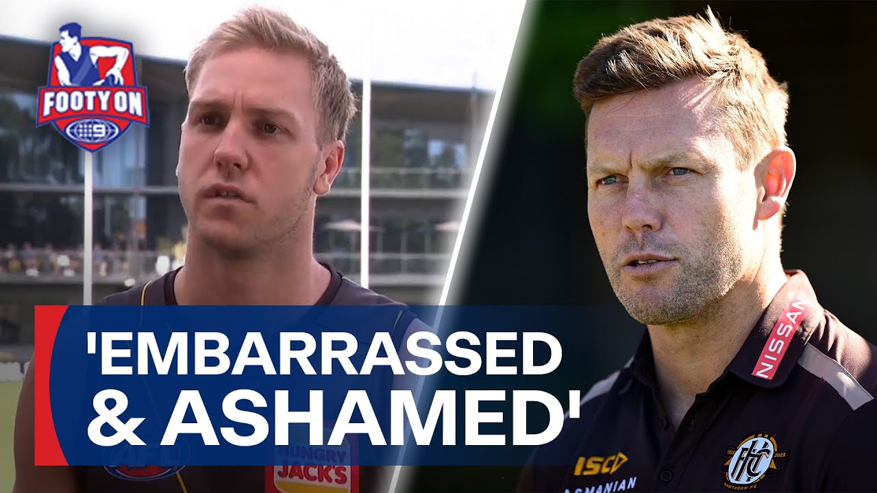 'Remorseful' Oscar Allen apologises to Eagles & fans over Sam Mitchell meeting - Footy on Nine