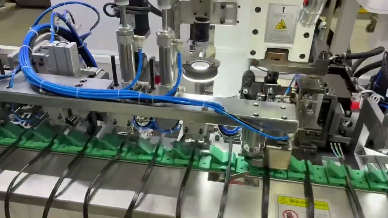 Brazil plug insert automatic crimping  machine lines
