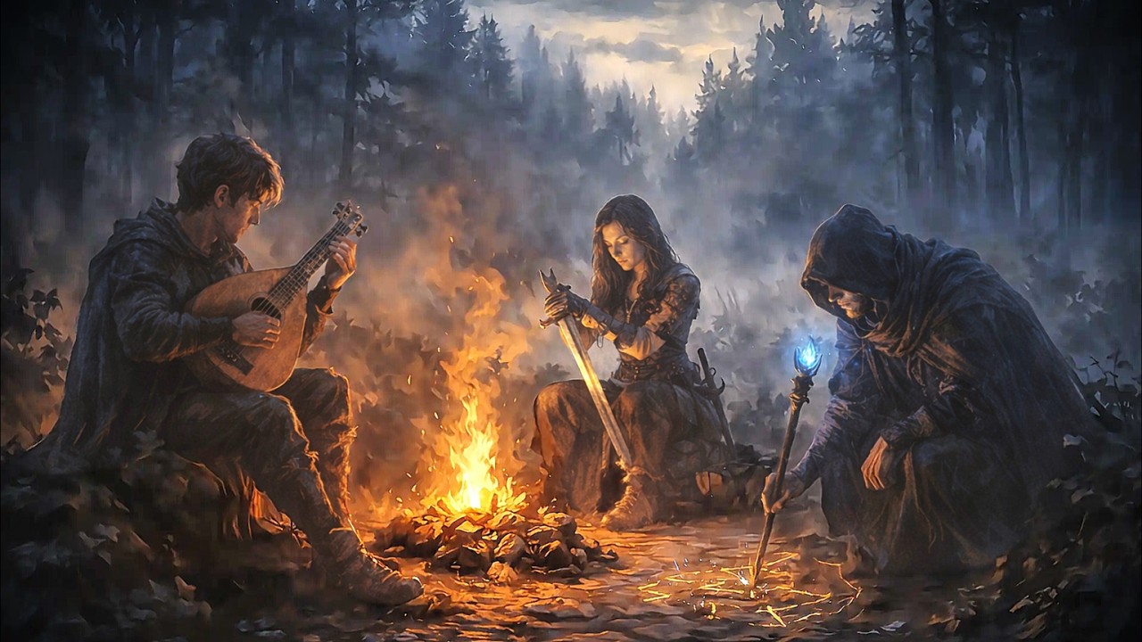 Wake Not the God — Bardic Storytelling | Folk Metal