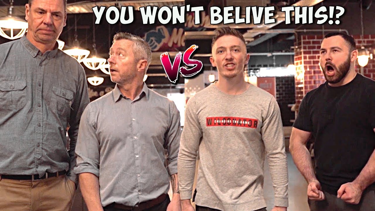 'DAD vs SON' PUB GAMES CHALLENGE Ft BEST FRIENDS | Neil & Nile Wilson