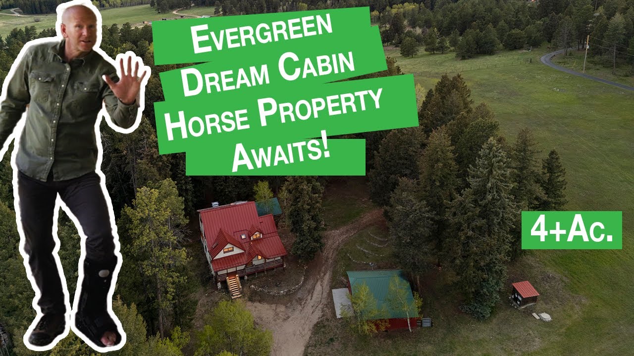 Evergreen Real Estate: Top 5 Reasons This 1924 Dream Cabin is Your Perfect CO Home!