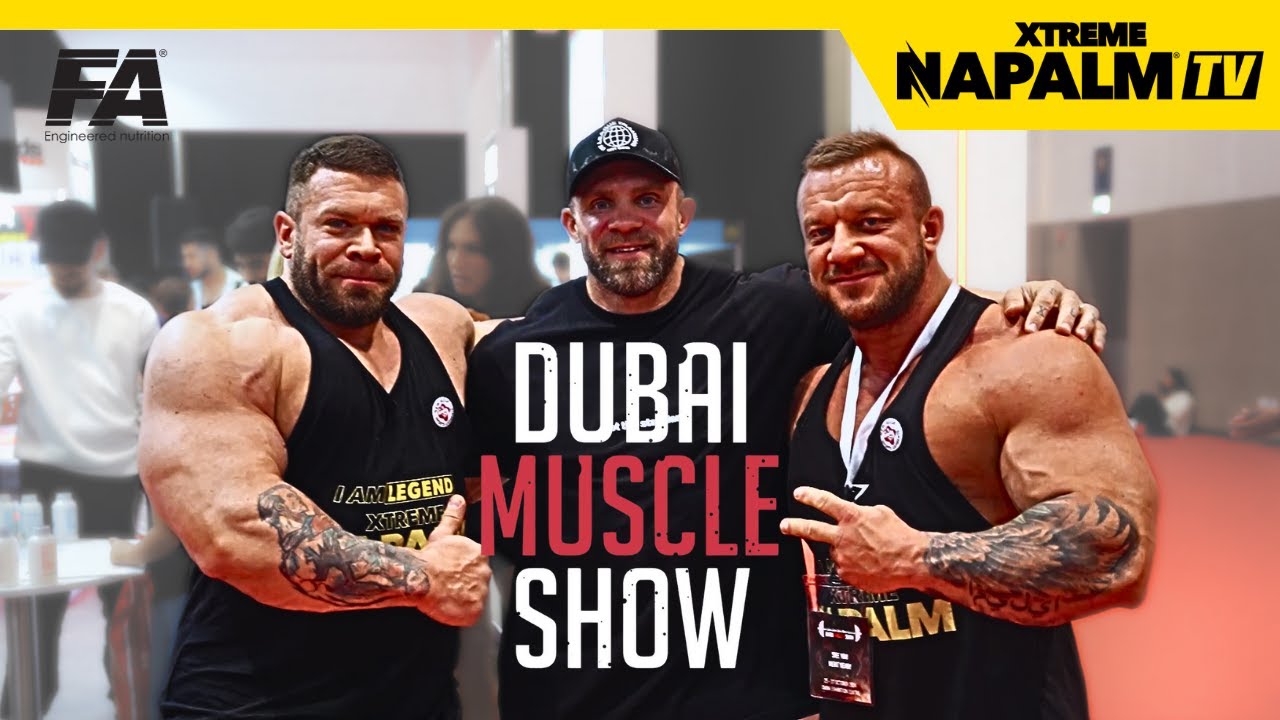 Dubai Muscle Show 2023: Największe Show Kulturystyki z Napalm Team🔥 #napalmteam