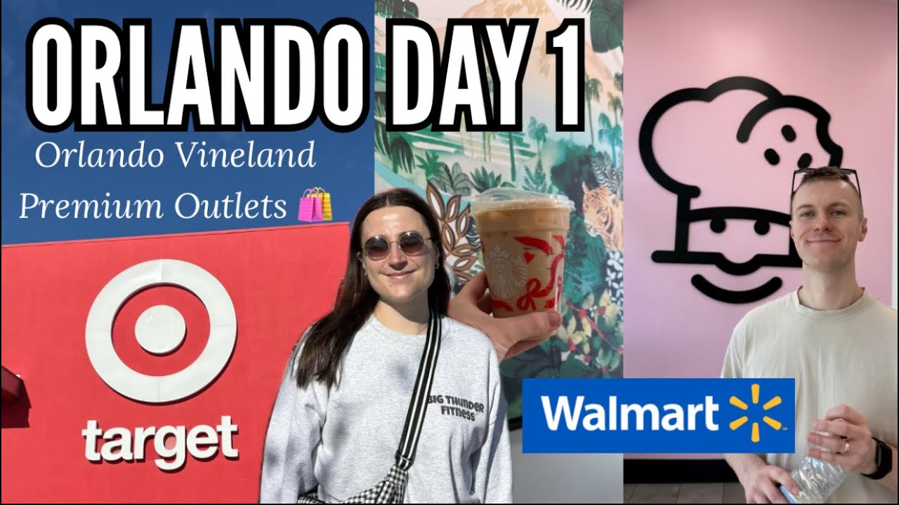 Видеоблог из Орландо — Walmart, Target и премиум-аутлет Orlando Vineland! Склад с персонажами Дис...