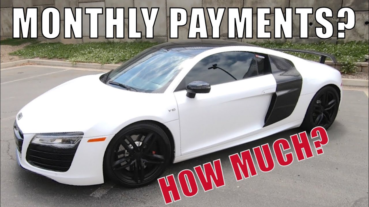 How Much I Pay for my Audi R8 V10 // FULL DISCLOSURE!!