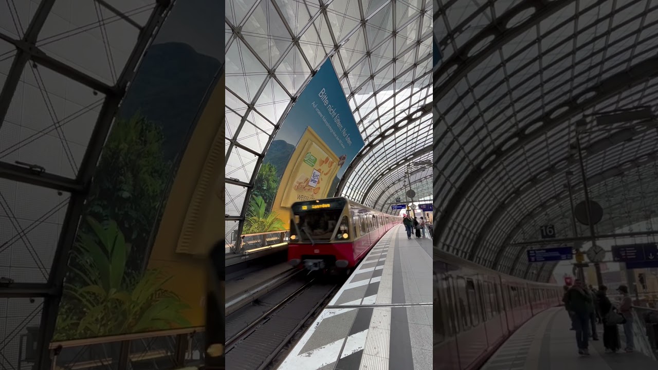 Berlin&rsquo;s S-bahn S3 to Berlin Spandau #exploregermany #berlin #sbahn  #rittersport 🚊Spotting