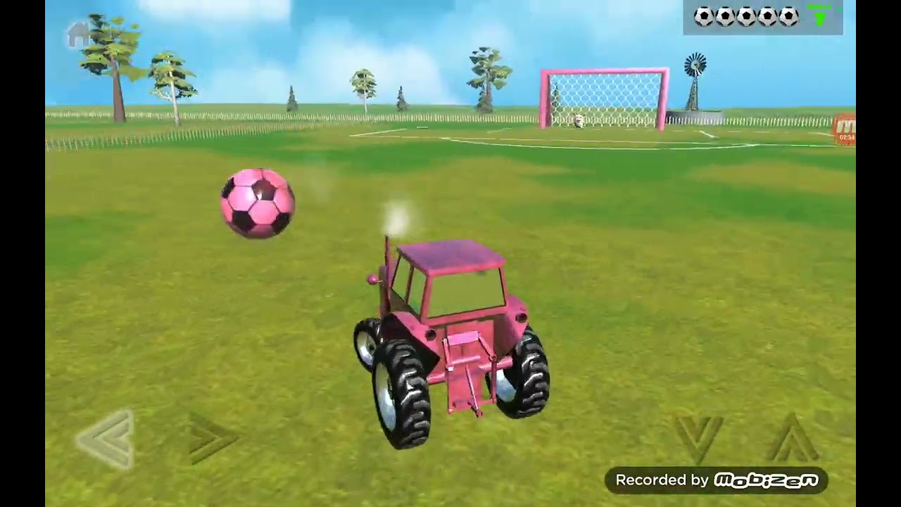 Jugamos el pollito y el tractor ( modo futbol )
