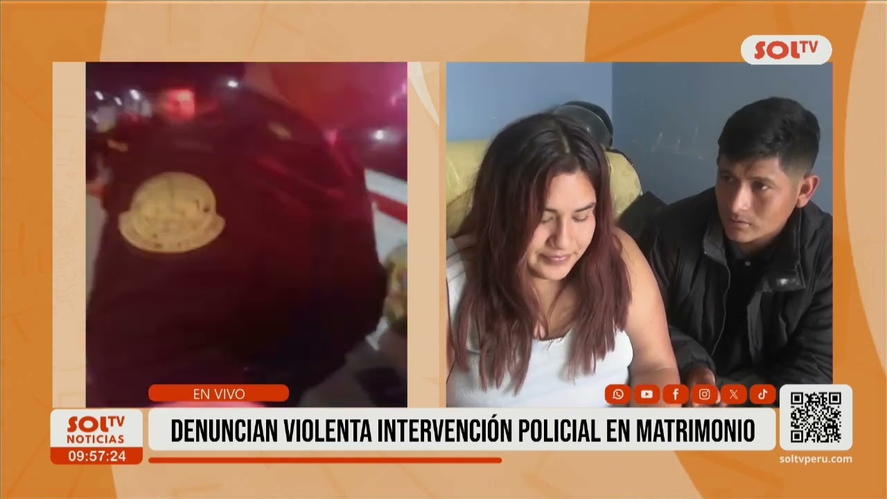 Huanchaco: denuncian violenta intervención policial durante matrimonio