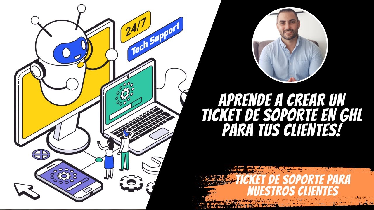 Como crear un Ticket de soporte para nuestros clientes en Go High Level