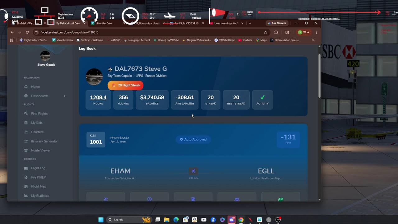 X-Plane 12 b4 Возвращение к основам Zibo 737-800 EHAM/EGLL Say Intentions Native Graphics