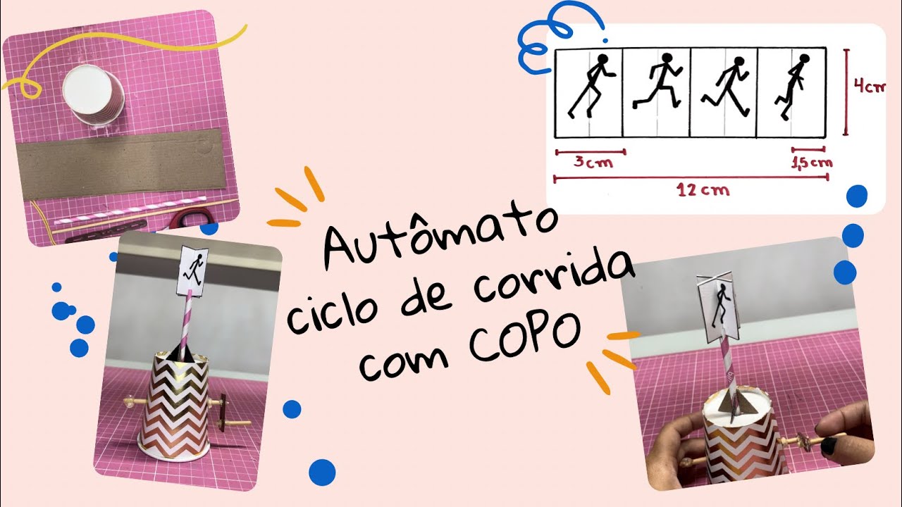 🏃Autômato ANIMAÇÃO CICLO DE CORRIDA