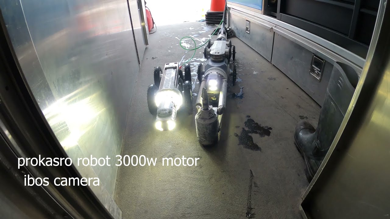 sewer robot liner opening