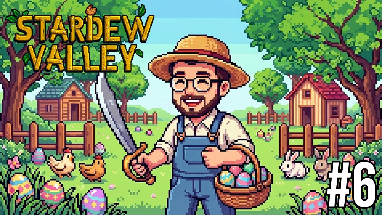 Yumurta Şenliğine Gittik ve Yeni Kılıcımızı Aldık | Stardew Valley | BÖLÜM 6