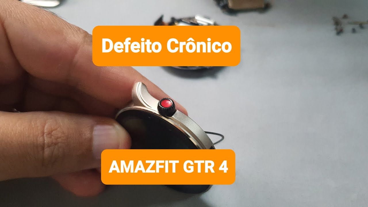 Amazfit GTR 4, Defeito Crônico. 