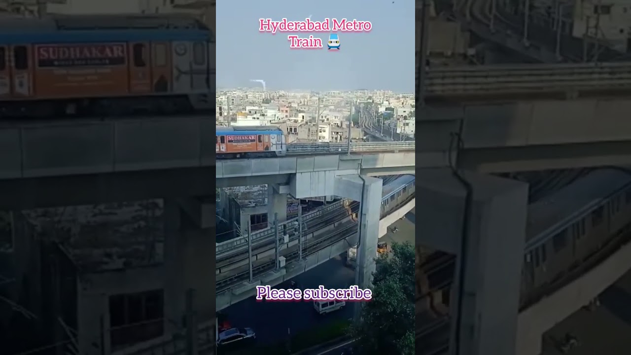 #Hyderabad Metro Train#