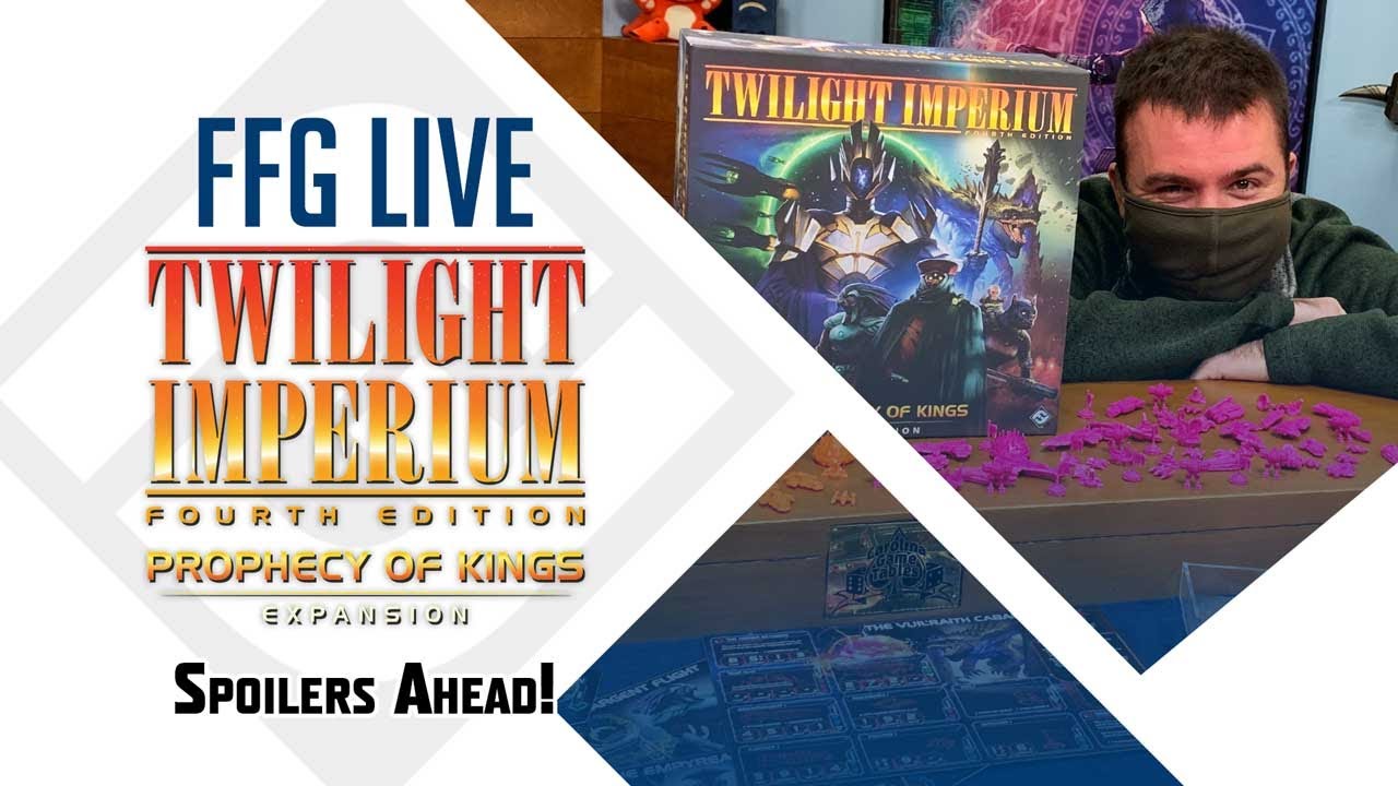 Twilight Imperium: Prophecy of Kings Dev Discussion with SPOILERS!