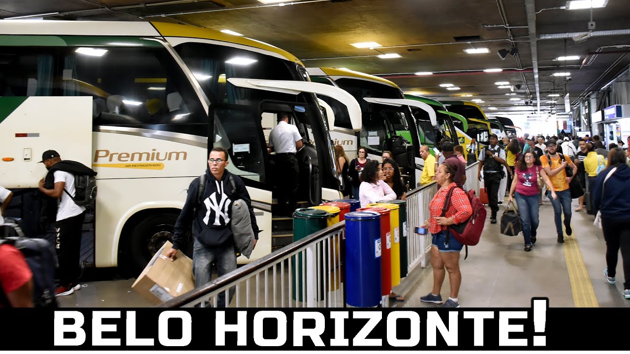 UMA RODOVIÁRIA MUITO ULTRAPASSADA | MOVIMENTO DE ÔNIBUS EM BELO HORIZONTE FERIADÃO
