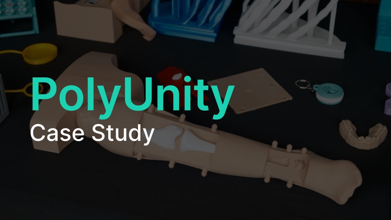 Mosaic Element & PolyUnity : Empowering Healthcare with 3D Printing