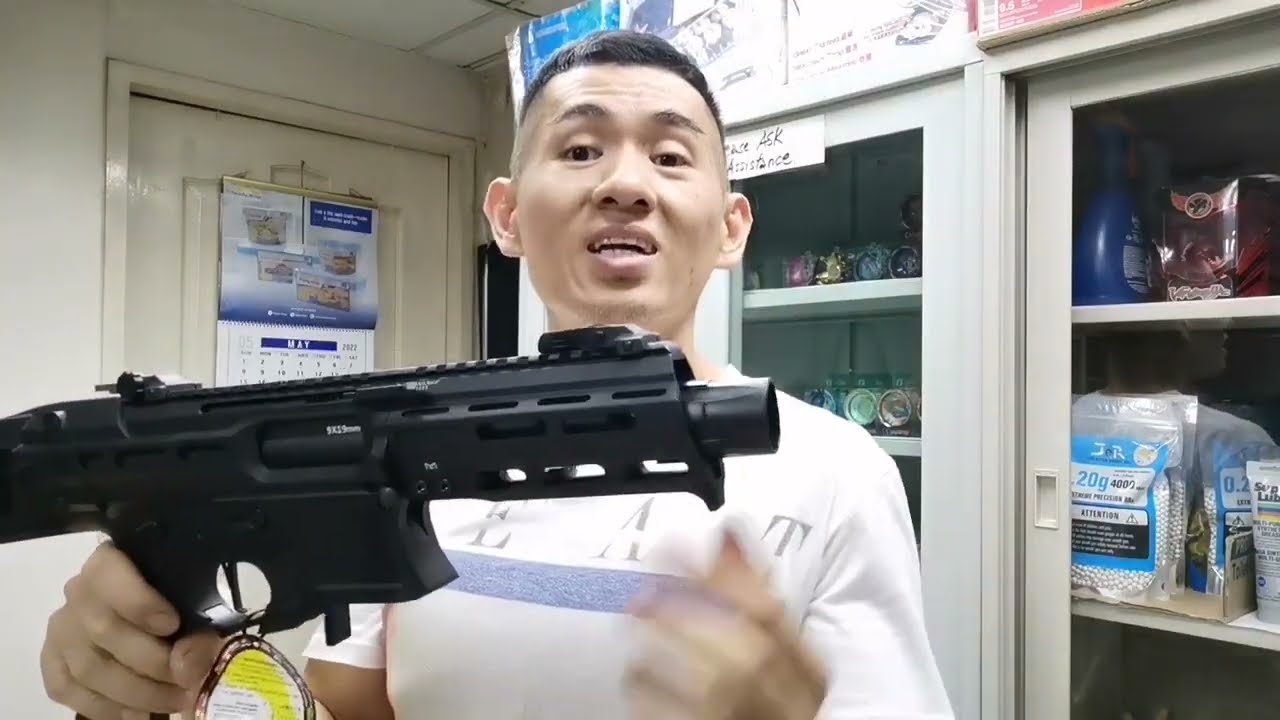 Demonstrating the Acetech Blaster on the New G&G Armament MXC 9.
