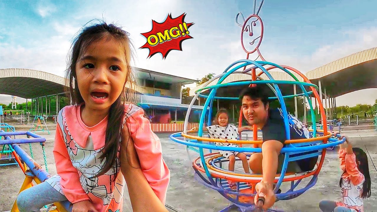 บริ้งค์ไบรท์ | ขับรถมอเตอร์ไซด์ไปสนามเด็กเล่น โรงเรียนบางกระสั้น