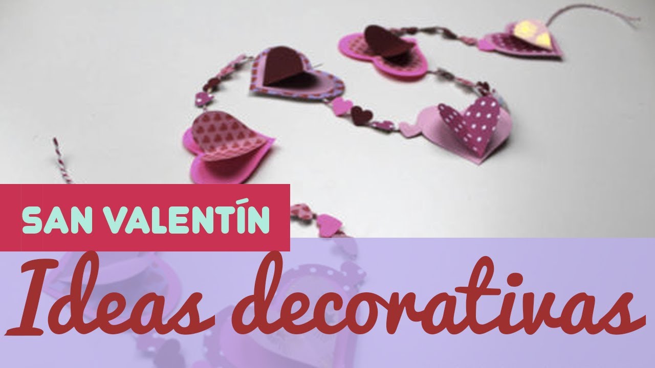MANUALIDADES para DECORAR en SAN VALENTÍN [TOP 5 IDEAS] - UMA MANUALIDADES