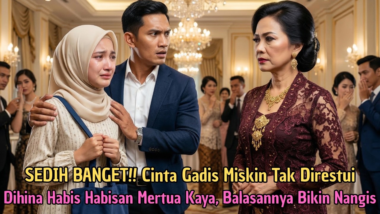 SEDIH BANGET! Cinta Tak Direstui Mertua, Gadis Miskin Buat Keluarga Bos Kaya Menyesal Dan Menangis