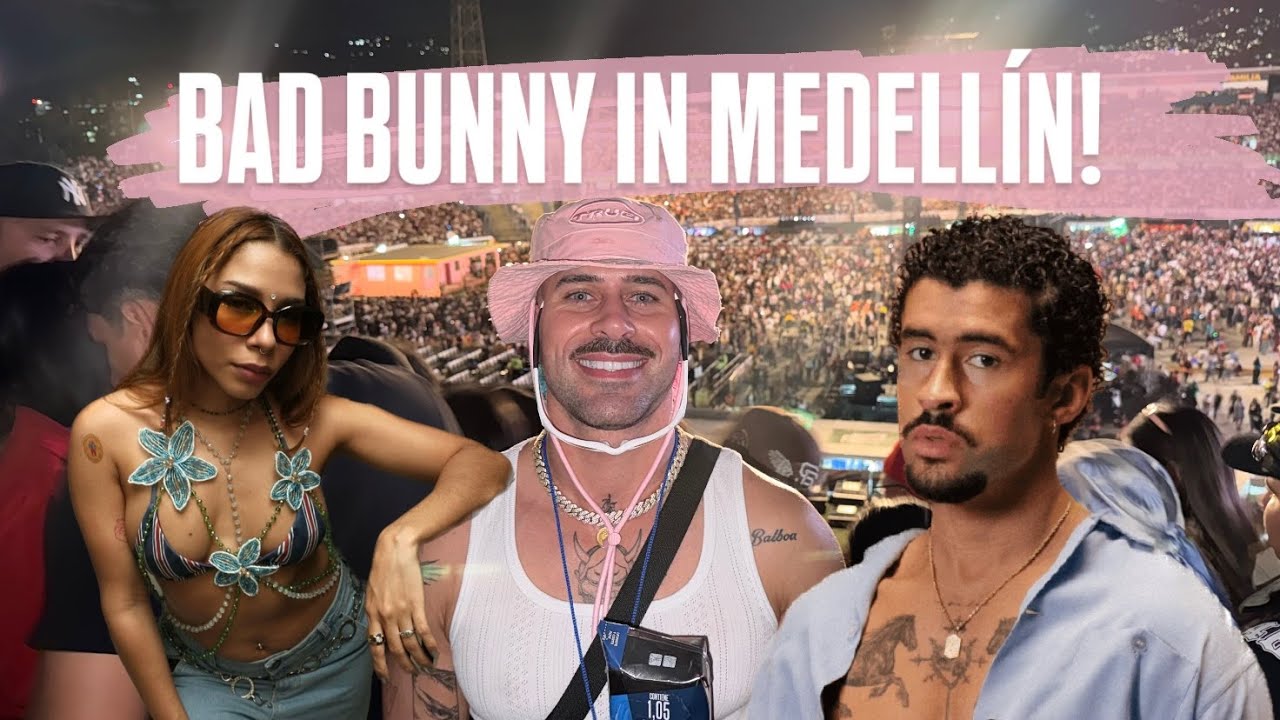 ABSOLUTE ESKALATION BEIM BAD BUNNY KONZERT IN MEDELLIN!