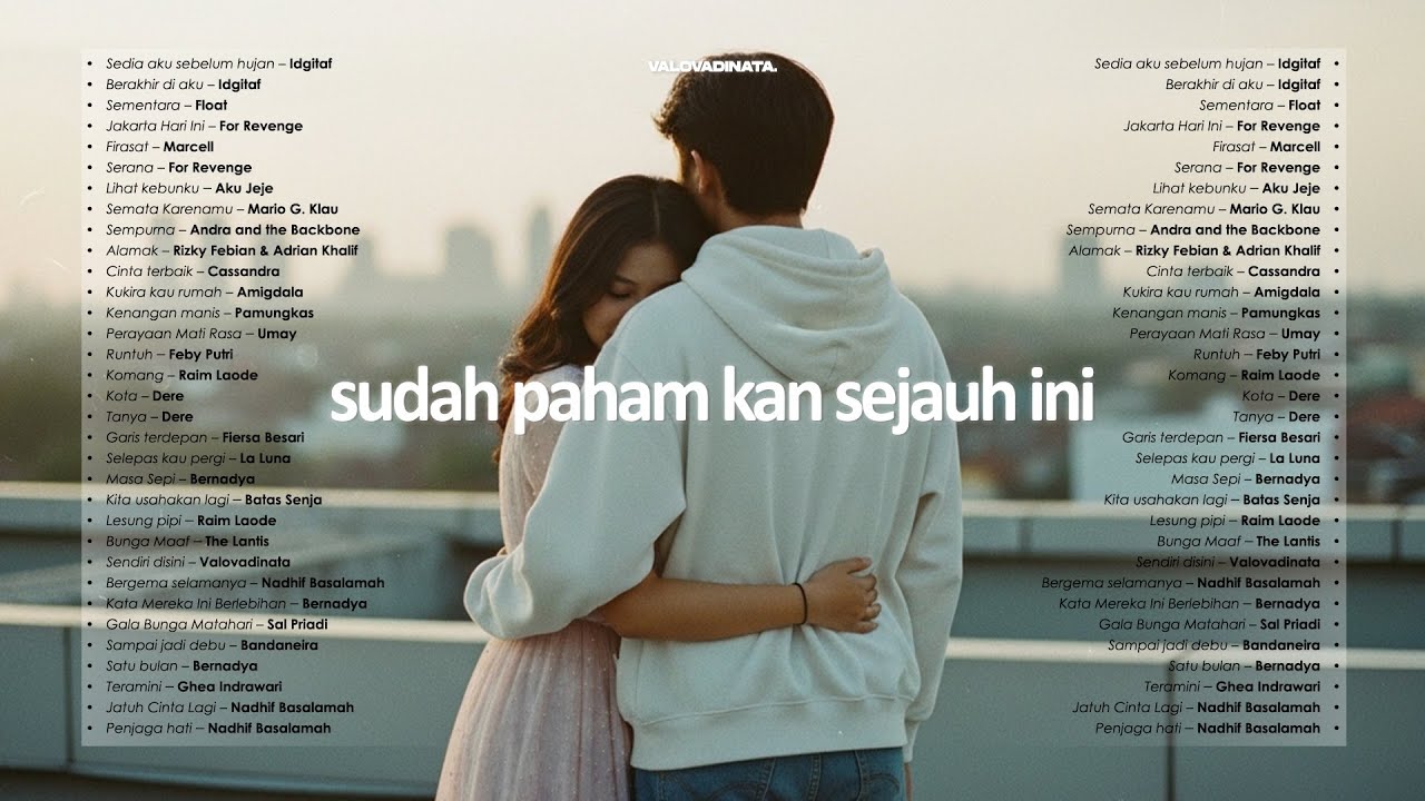 Lagu Santai Pop Indonesia &mdash; Lagu Terbaru 2025 🤍🎧 | Chill Cover Full Album by Valovadinata 🍃
