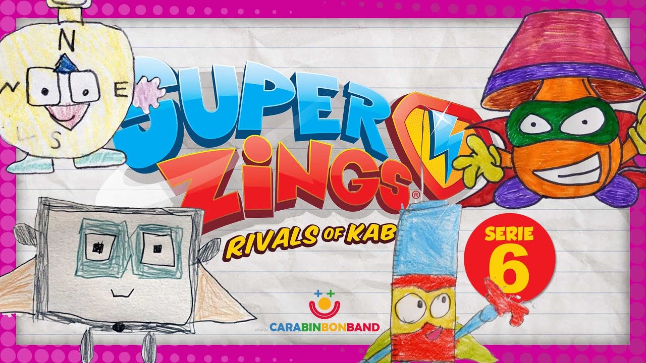 SUPERZINGS SERIE 6 inventada por los niños PARTE 2 - imaginando Superzings - By CARA BIN BON BAND