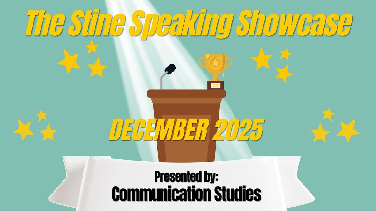 Stine Speaking Showcase: Fall 2025