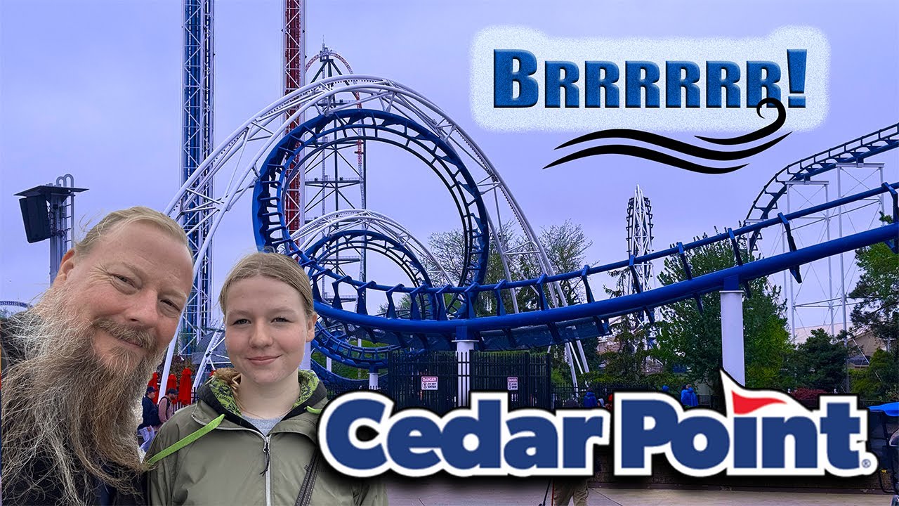 Cold and Windy Cedar Point Day!