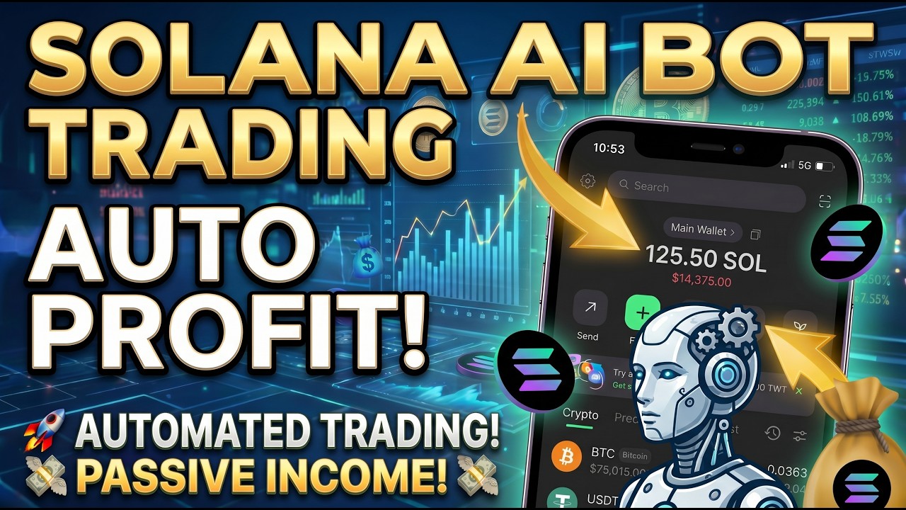 SOLANA AI BOT TRADING! SOLANA ARBITRAGE