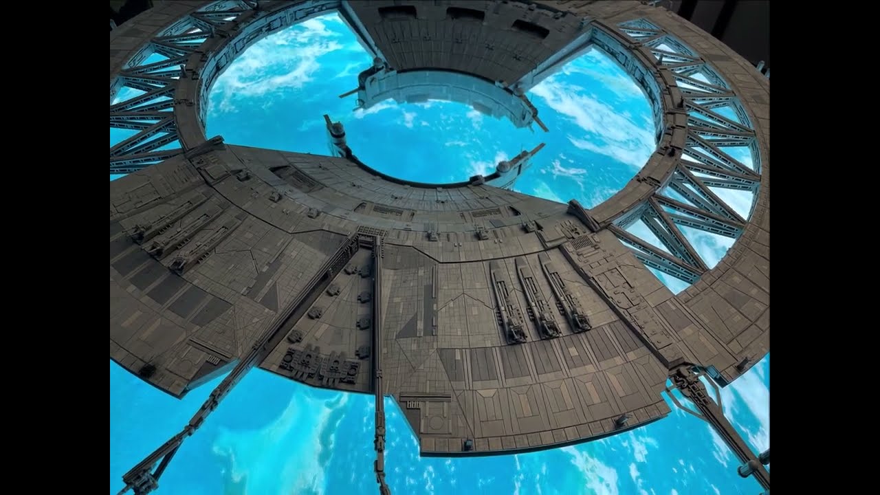 Star Wars Rogue One Scarif Shield Gate Diorama